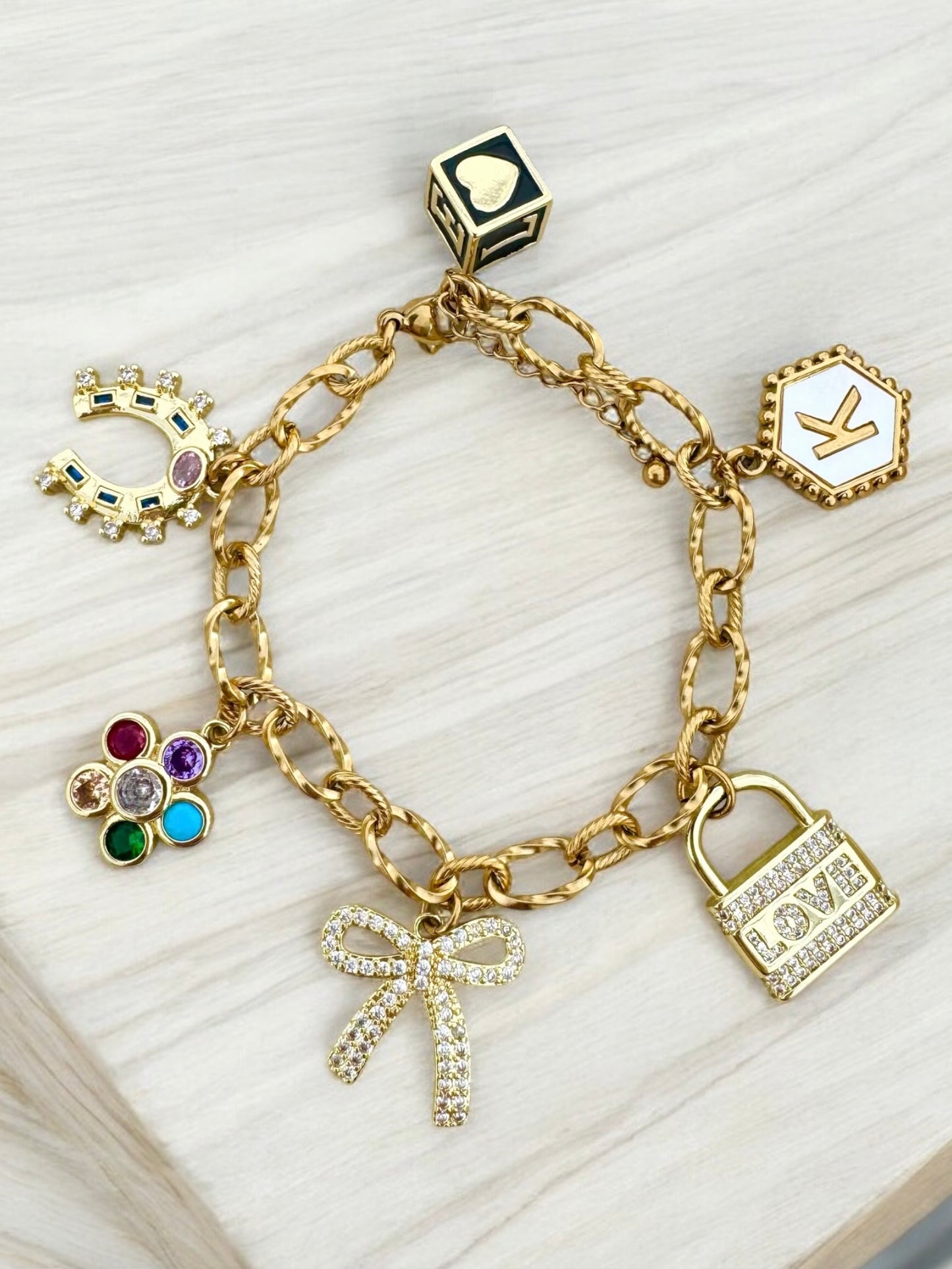 Twisted Thick Chain (Gold Plated or Gold Filled)