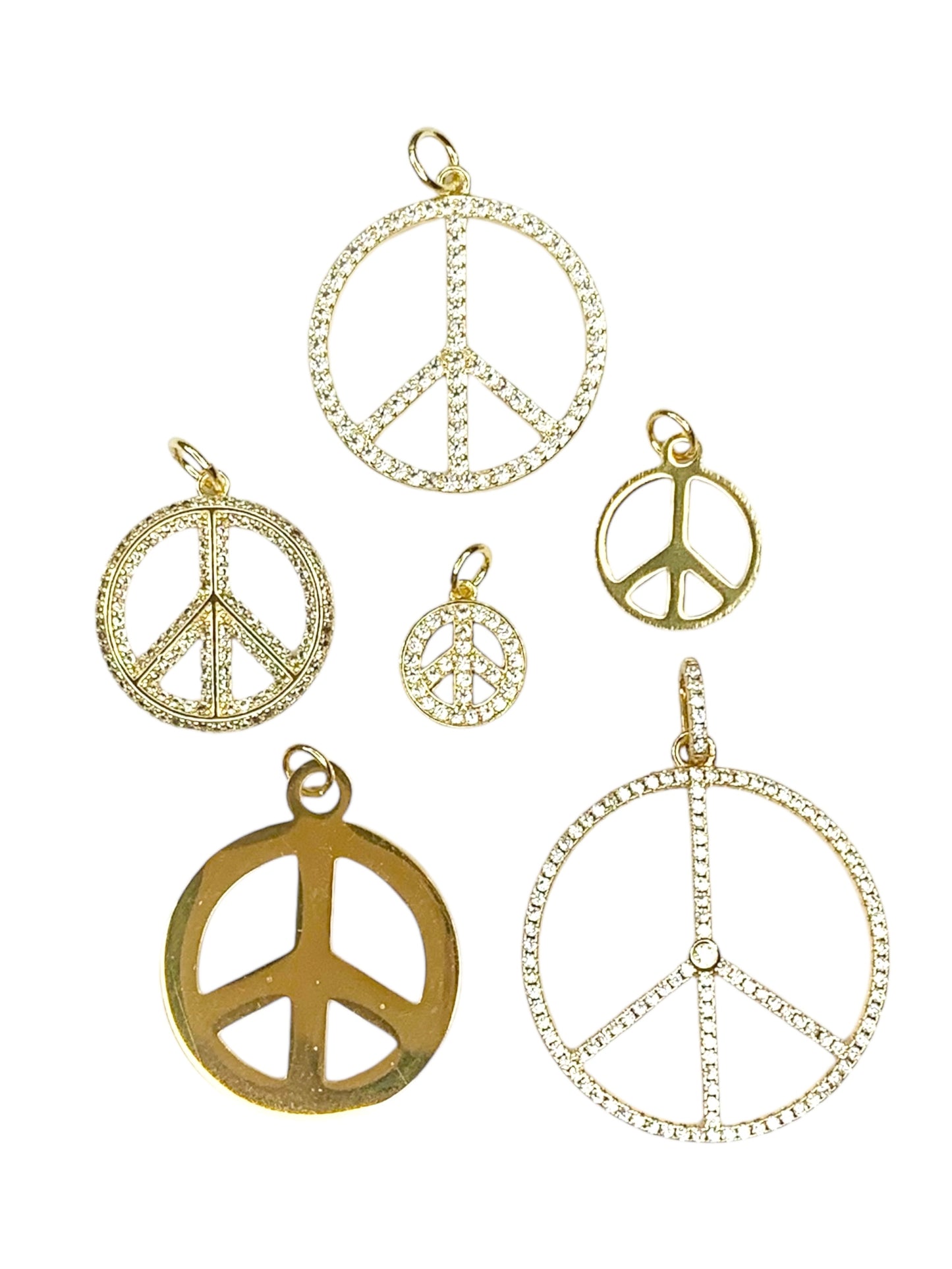 Peace Sign Charms