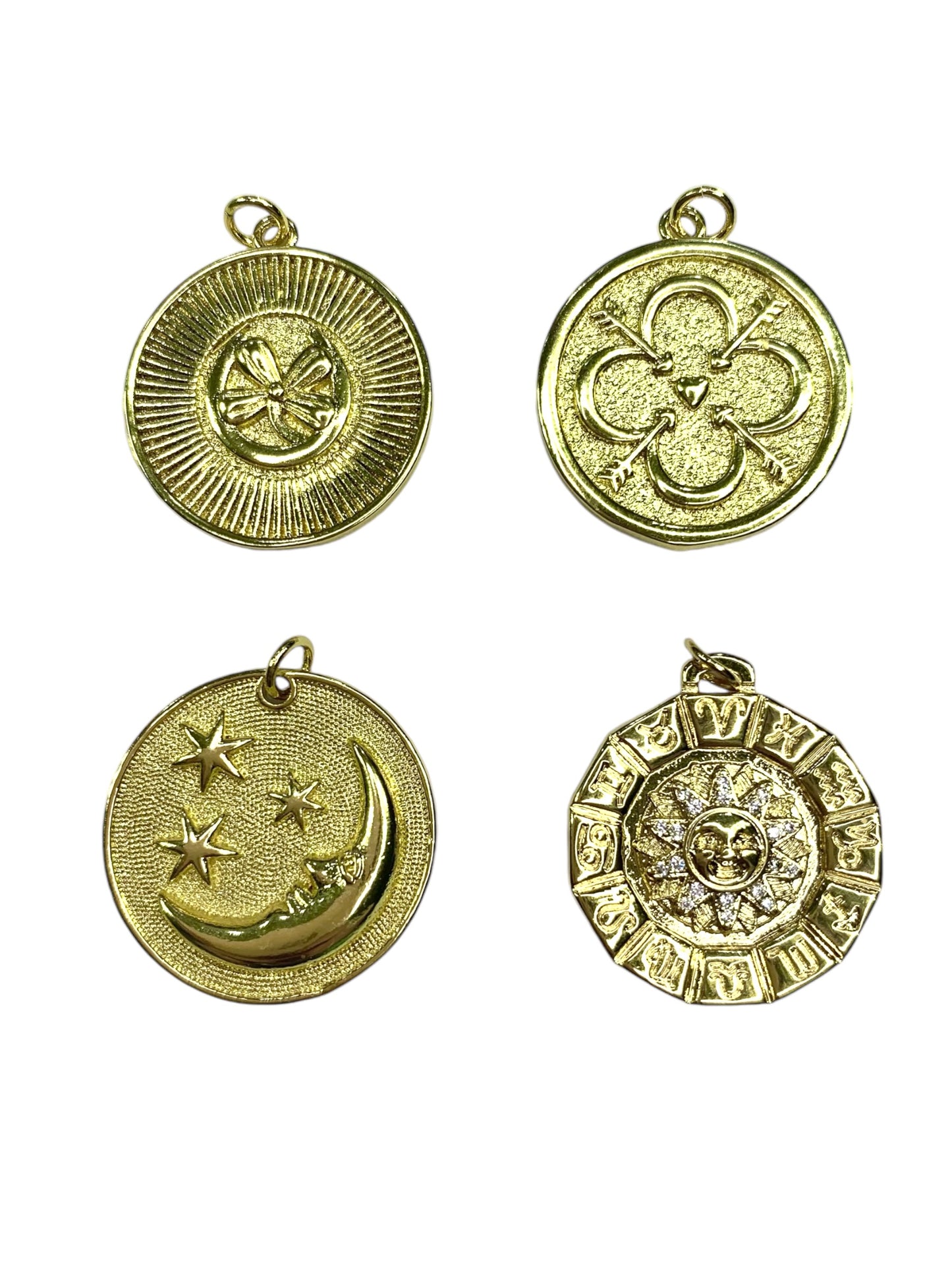 Circle Disc Charms